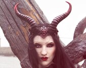 COLOUR OPTIONS Succubus Horn Headdress