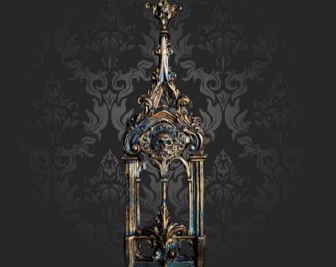 Patina Skull Abbey Wall Art
