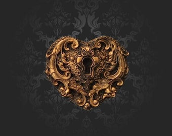 Ancient Chambers - Small Heart Lock
