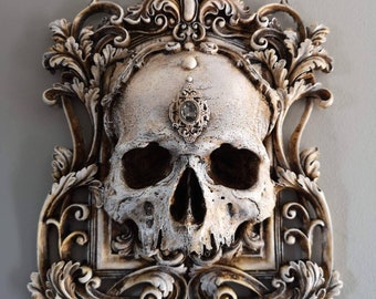 Skull Wall Plaque