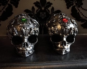 Ornate Filigree Skull Home Decor