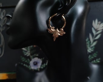 Hoop Fern Earrings (S)
