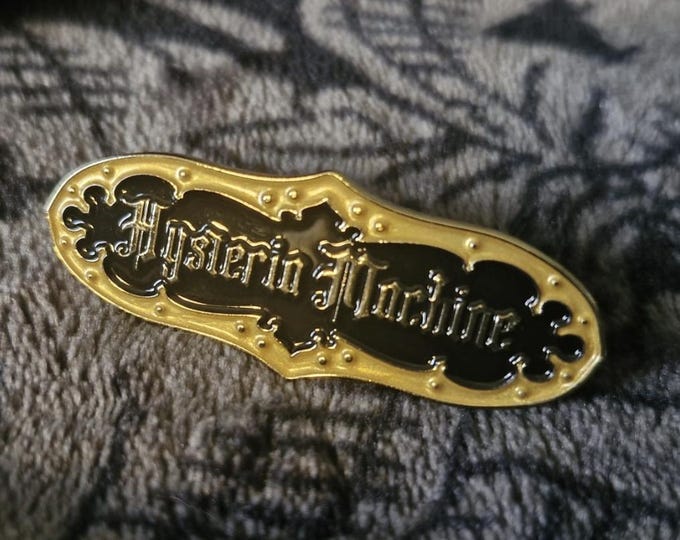 Hysteria Machine Pin Badge