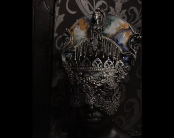 Silver Demeter Mask