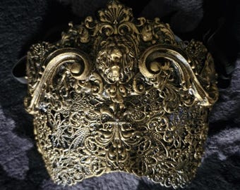 Ornate Lion Blind Mask