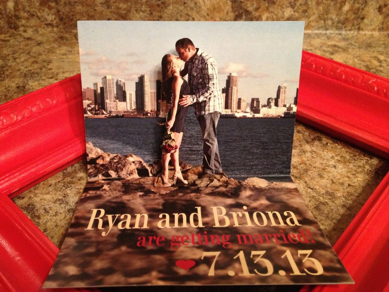 Pop up Save the Date or Invitation image 0