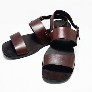 Handmade Brown Leather Sandals, Womens Sandals, Mens Leather Sandals, Leather Sandals Women, Hippie Sandals, Brown Sandals, Mens Sandals