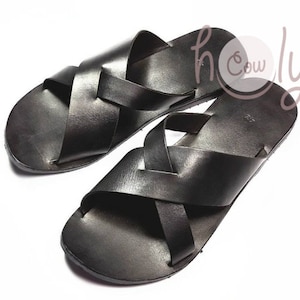 Handmade Leather Sandals, Womens Sandals, Mens Sandals, Mens Leather Sandals, Leather Sandals Women, Black Leather Sandals, Leather Sandals