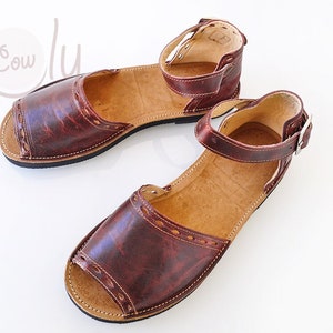Handmade Leather Sandals, Leather Sandals Women, Boho Sandals, Womens Sandals, Sandals Women, Hippie Sandals, Womens Purple Leather Sandals