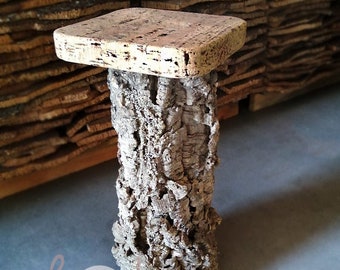 Handmade Eco Friendly Cork Stool, Cork Stool, Eco Friendly Stool, Rustic Stool, Cork Stool, Natural Stool, Rustic Table, Eco Friendly Table