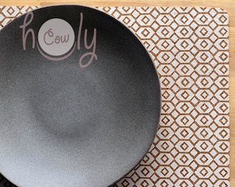 Handmade Rectangular Large Natural Eco Friendly Cork Placemats 44cm x 30cm, Rustic Placemat, Eco Friendly Placemats, FREE SHIPPING