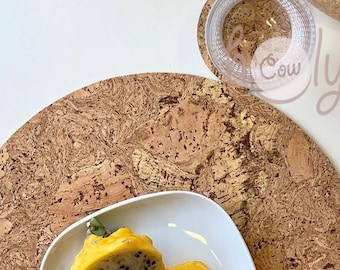 Tovagliette in sughero grandi, ecologiche e naturali, tovagliette naturali, tovagliette rustiche, tovagliette in sughero, regalo per la nuova casa, tovaglietta ecologica