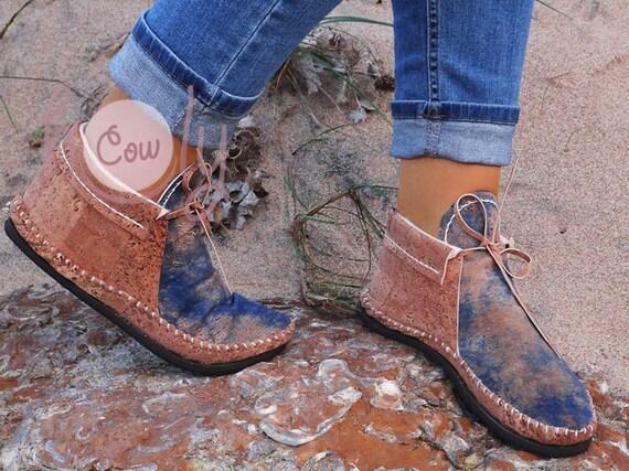 vegan moccasin boots