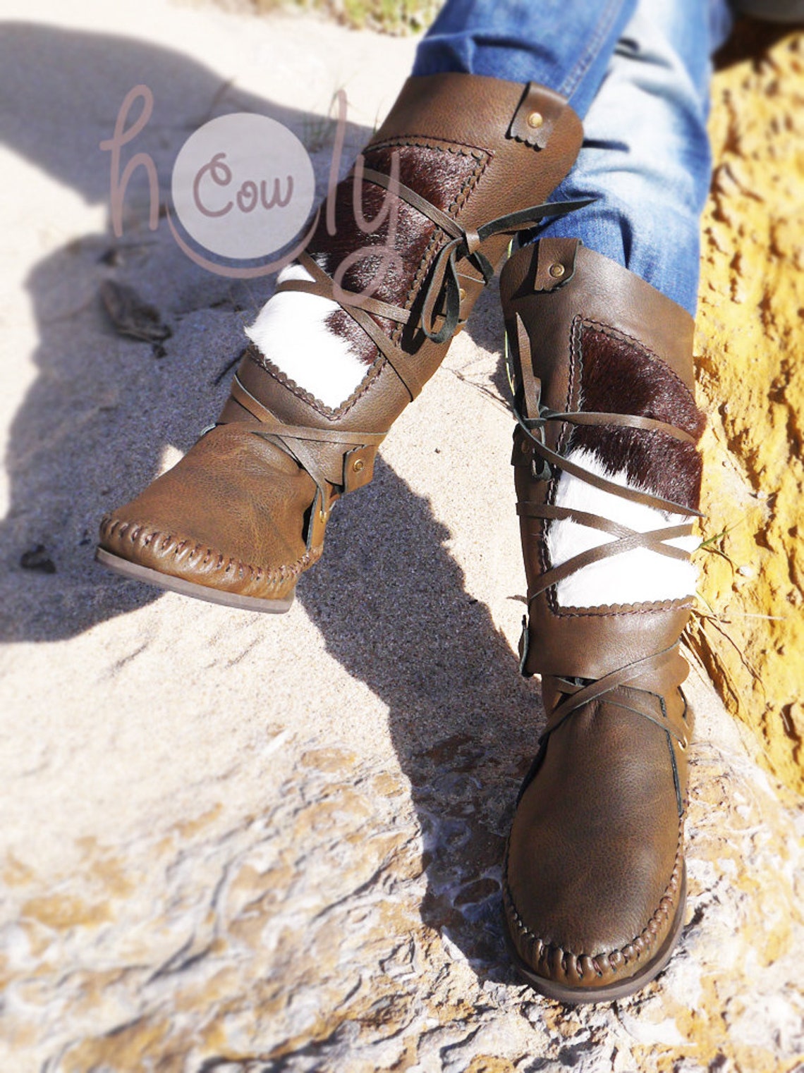 mocassins amérindiens