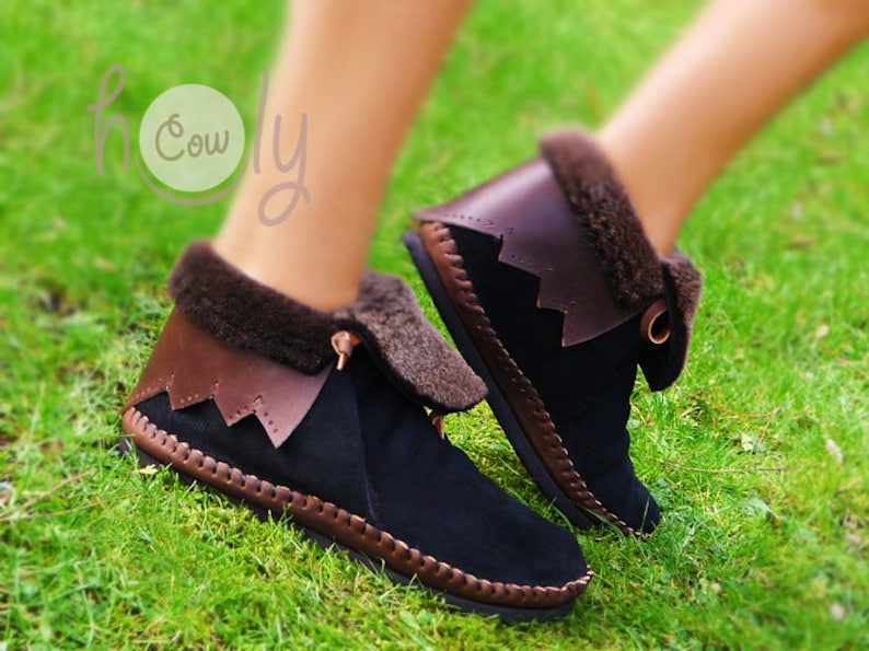 sheepskin moccasins womens