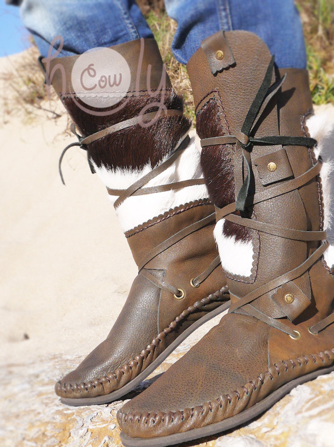 mocassins amérindiens