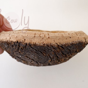 Small Eco Friendly 100% Natural Cork Bark Bowl, Cork Bowl, Rustic Bowl, Natural Bowl, Decorative Bowl, Rustic Fruit Bowl, Eco Friendly Bowl
