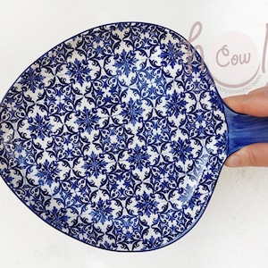Handmade Ceramic Platter Decorated With Painted Portuguese Tiles, FREE SHIPPING
