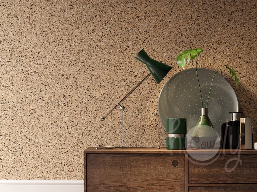 Eco Friendly Sustainable Hypoallergenic Decorative Natural Cork Wall