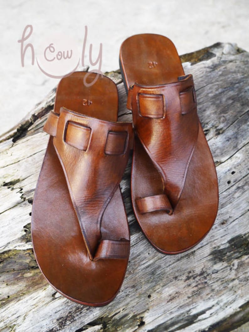 Handmade Leather Sandals Brown Leather Sandals Womens - Etsy