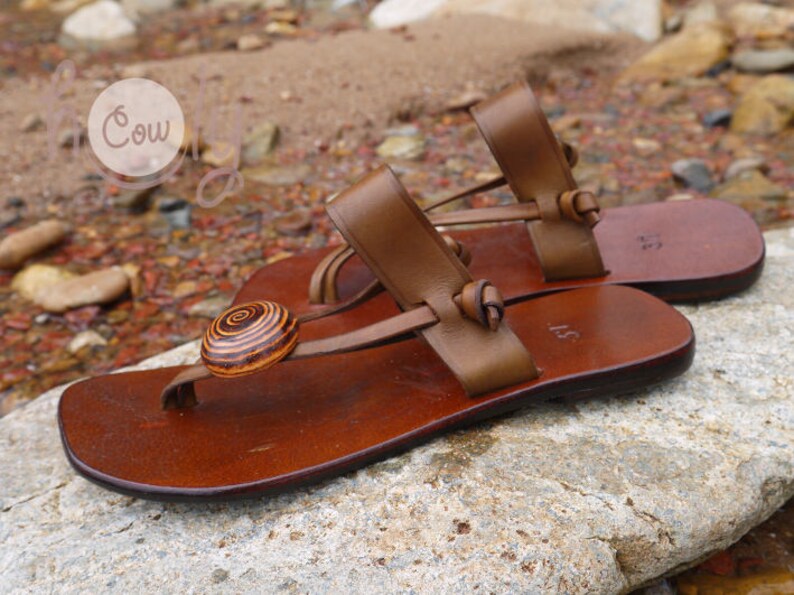 Handmade Leather Bodrum Sandals Women - Genuine Leather Sandals