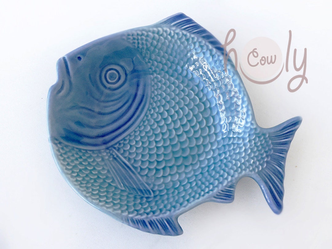 Handmade Large Ceramic Fish Dish Fish Plate Ceramic Fish Etsy