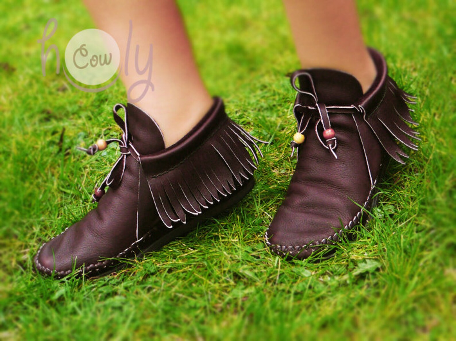 Brown Leather Moccasins Moccasins Women Womens Shoes Etsy