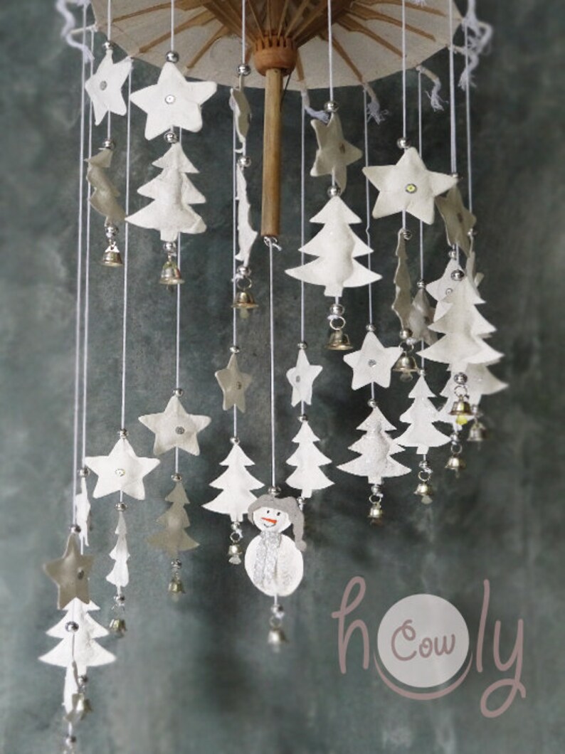 Christmas Hanging Mobile Christmas Decoration Christmas Etsy Hong Kong