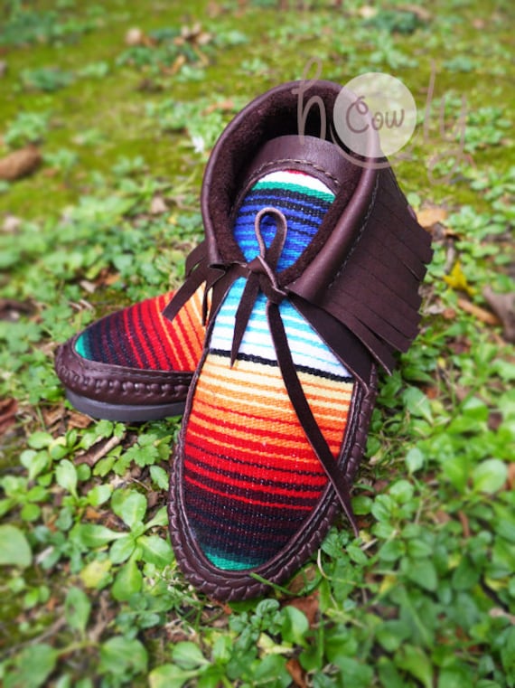 Serape moccasins hotsell