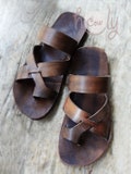 Handmade Brown Leather Sandals, Men's Sandals, Women's Sandals, Men's Leather Sandals, Leather Sandals Women, Roman Sandals, Hippie Sandals product logo