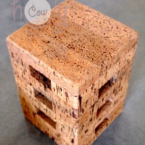 Eco Friendly Cork Stools, Eco Friendly Small End Table, Small Side Table, Natural Stool, Eco Friendly Table, Rustic Table, FREE SHIPPING image 5