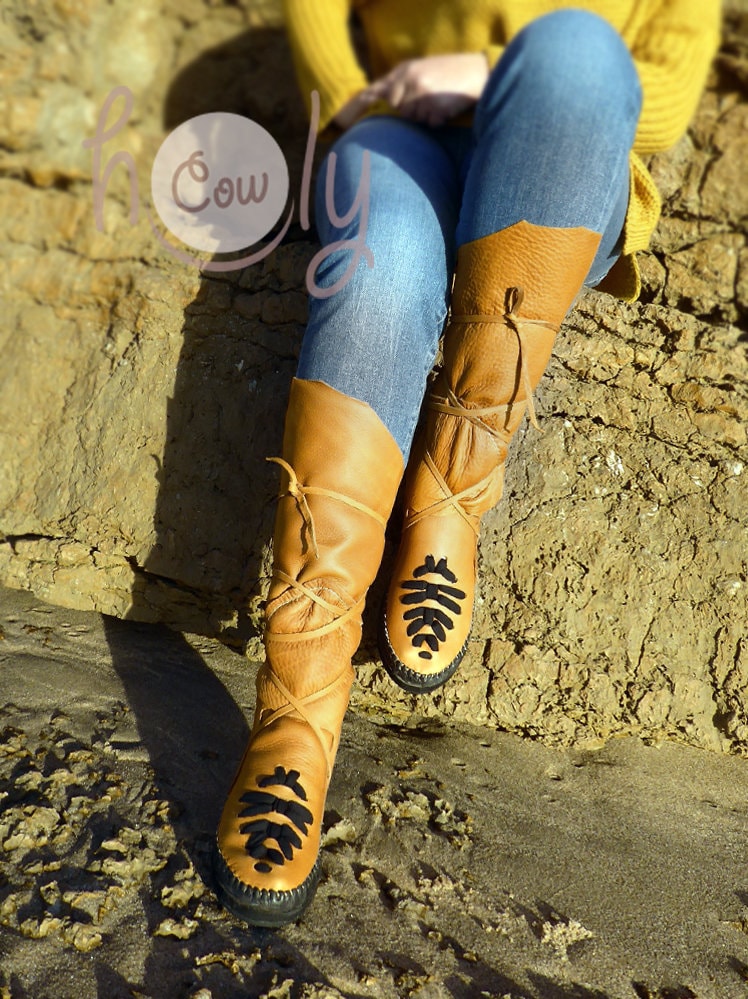Native american foul boots