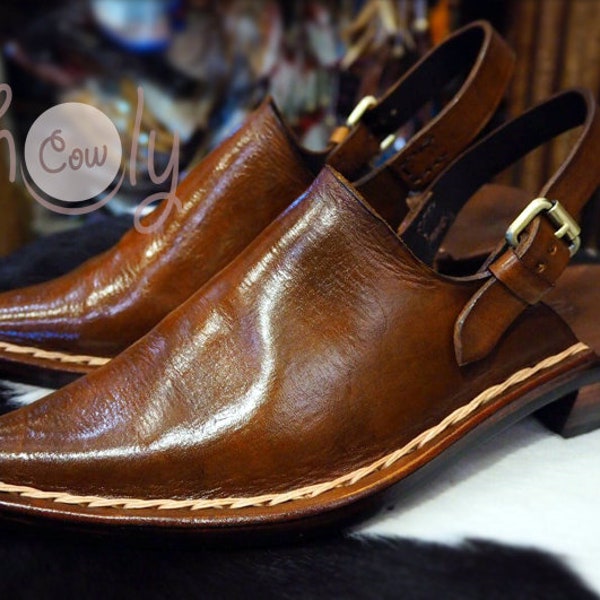 Handmade Brown Leather Shoes