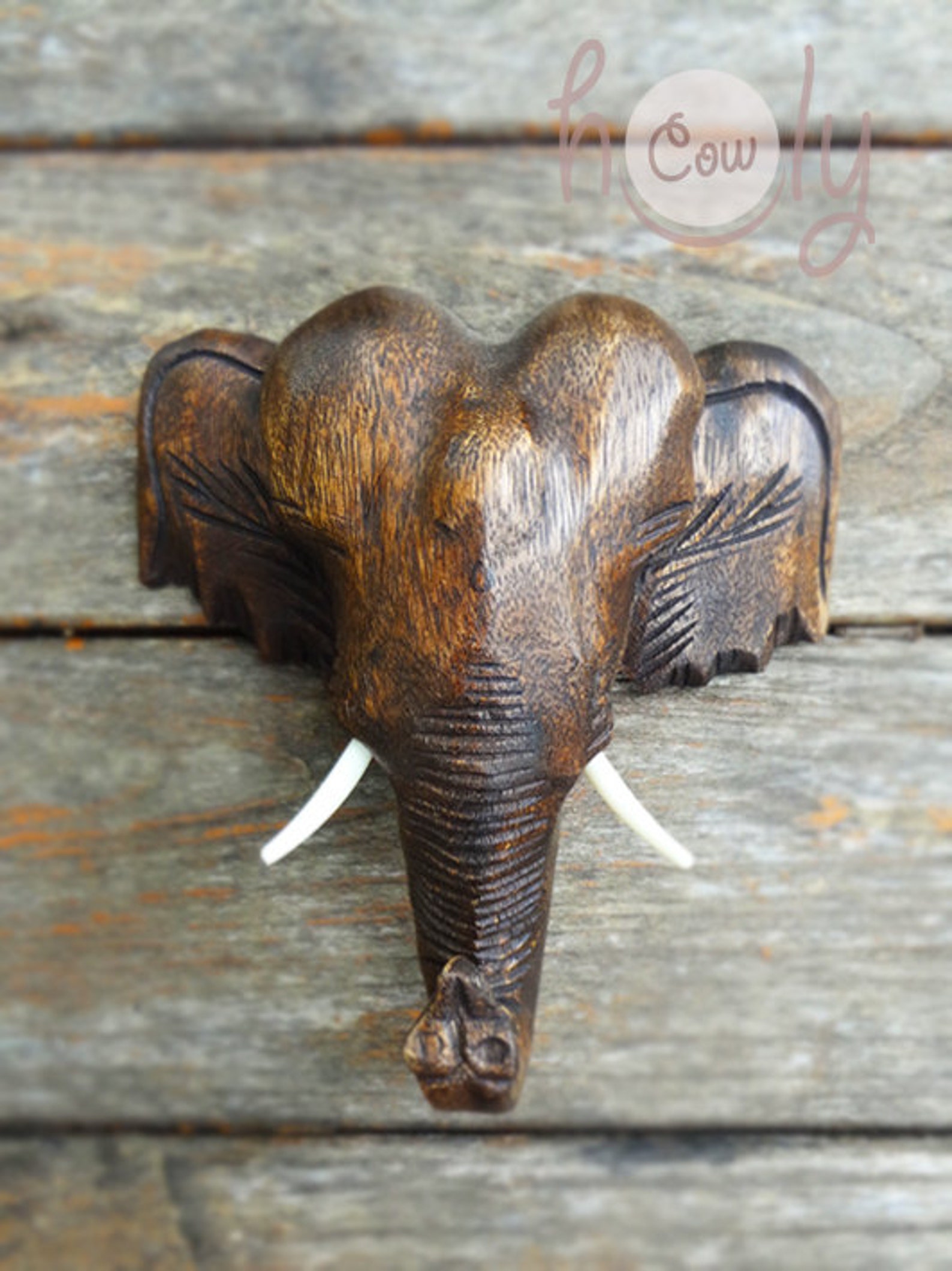 elephant coat hook