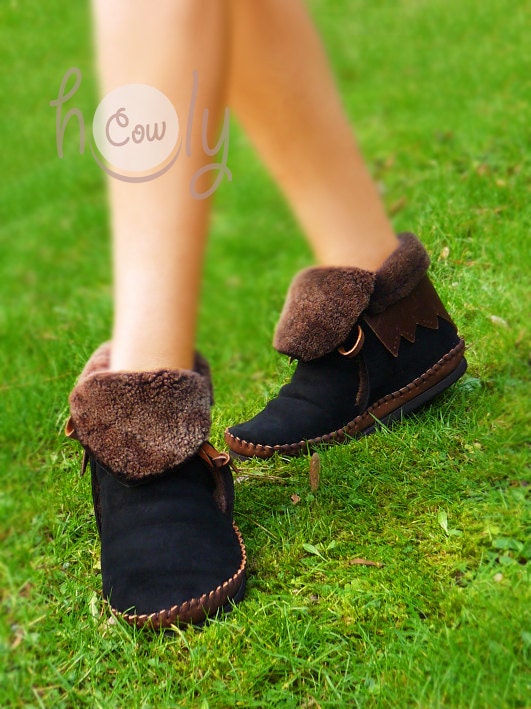 sheepskin moccasins womens