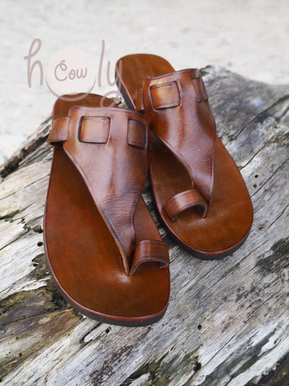Handmade Brown Leather Sandals, Womens Sandals, Leather Sandals