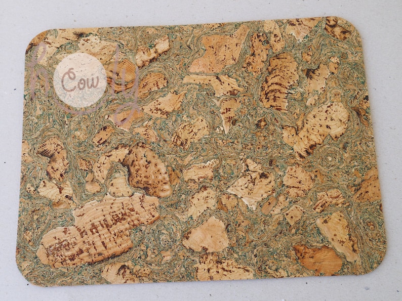 Natural Eco Friendly Large Cork Placemat 40cm X 30cm Natural Etsy