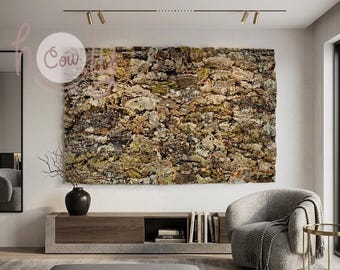 Extra Large 90cm x 60cm Eco Friendly Natural Thick 3D Cork Bark Tiles, Large Wall Tiles, Rustic Wall Tiles, Soundproofing Tiles, Cork Tiles