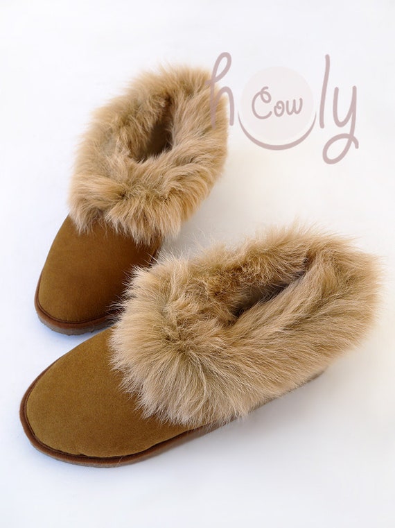 Very warm mens slippers sales