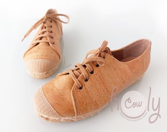 Eco Friendly Women's Vegan Shoes Made From Cork, Women Vegan Shoes, Cork Shoes, Eco Shoes, Vegan Moccasins, Moccasins Women, Eco Moccasins