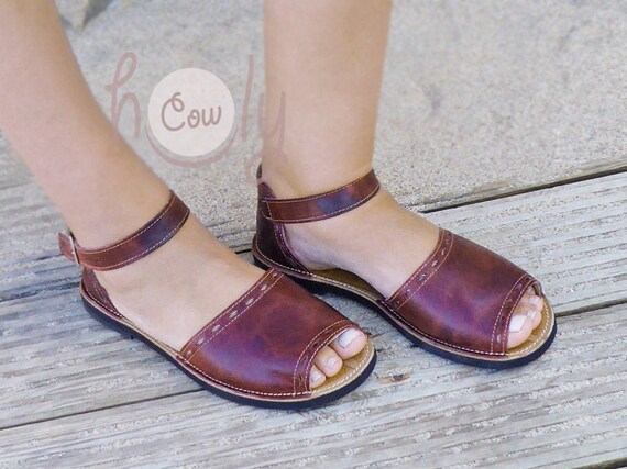 サンダル・ミュール HOGAN Women Sandals HXW6600FH30T5T0SYT Purple Hogan Leather slingback sandals Hogan