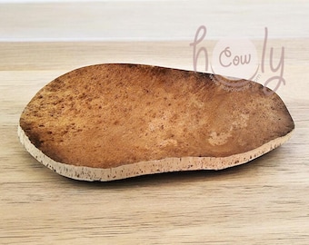 Cuenco extragrande de corcho natural, decoración rústica sostenible para el hogar, corcho portugués hecho a mano, cuenco ecológico con mensaje, envío gratis.