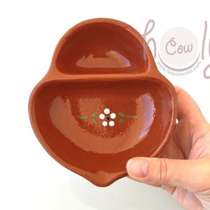 Handmade Terracotta Olive Dish, Olive Dish, Olive Bowl, Terracotta Dish, Eco Friendly Dish, Eco Friendly Container, Ceramic Dish, Pottery