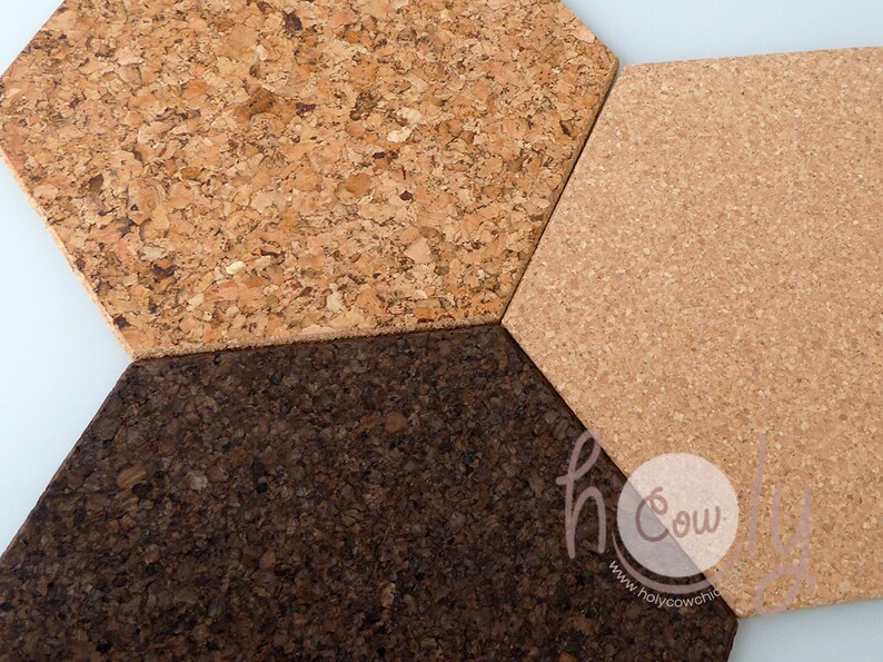 Message Tiles Eco Friendly Sustainable Hypoallergenic Decorative Natural Hexagonal ...