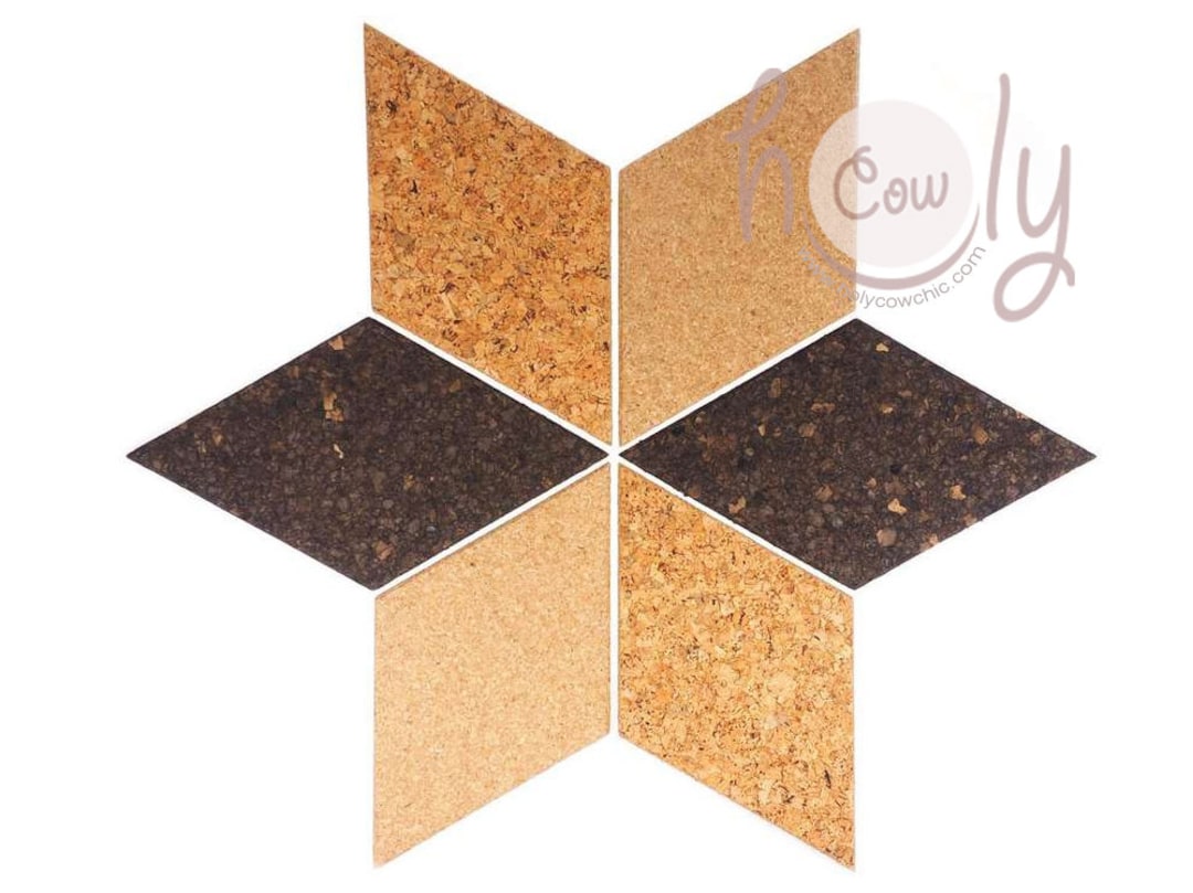Eco Friendly Sustainable Hypoallergenic Decorative Natural Diamond Cork