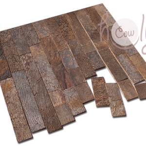 100% Eco Friendly Cork Bark Tiles Of Various Lengths, Terrarium Background, Vivarium Background, Aquarium Decor, Cork Board, FREE SHIPPING