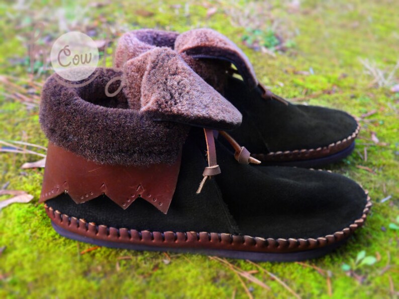 sheepskin moccasins womens