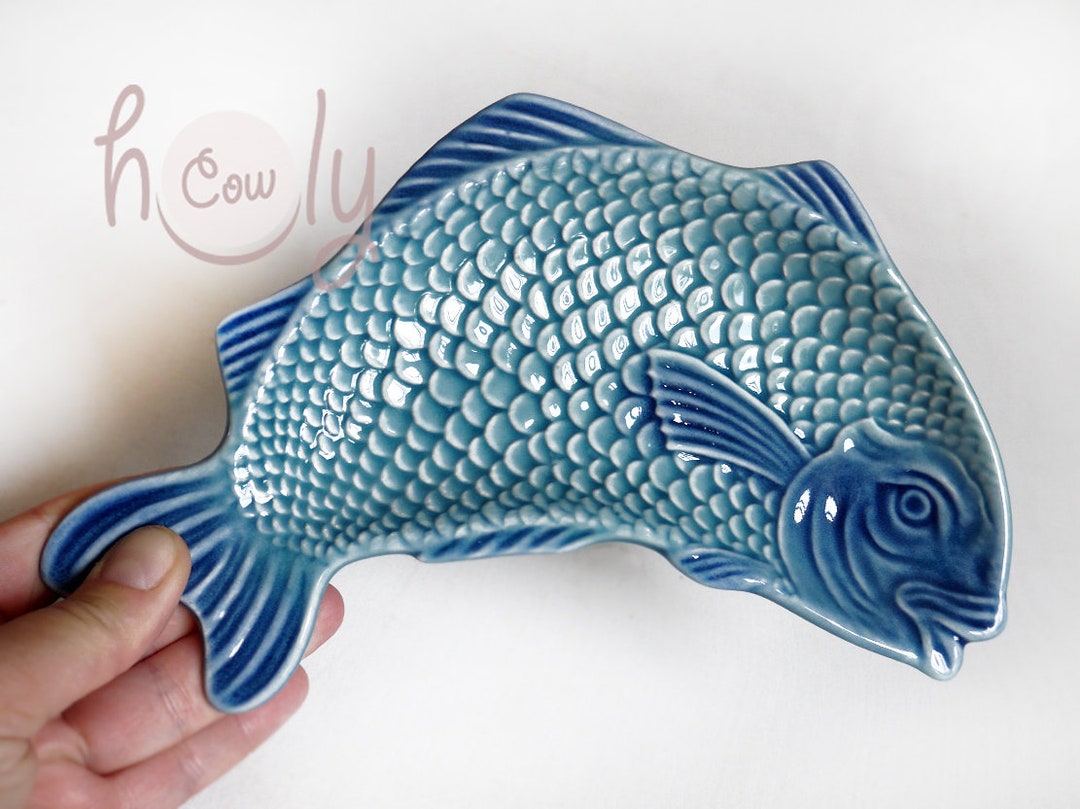 Handmade Ceramic Fish Dish Fish Plate Ceramic Fish Plate Etsy