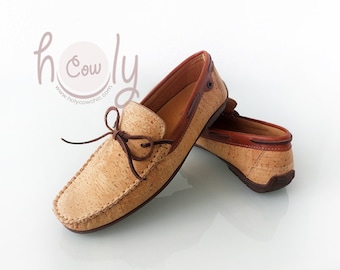 Eco Friendly Shoes Made From Cork, Women's Cork Moccasins, Cork Shoes, Eco Shoes, Men's Cork Moccasins, Cork Moccasins, FREE SHIPPING