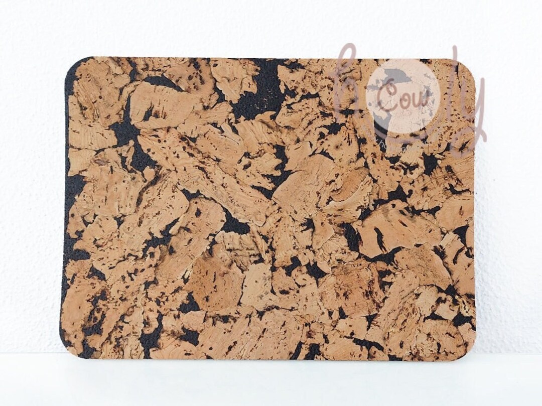 Rectangular Large Natural Eco Friendly Cork Placemats 40cm X 30cm